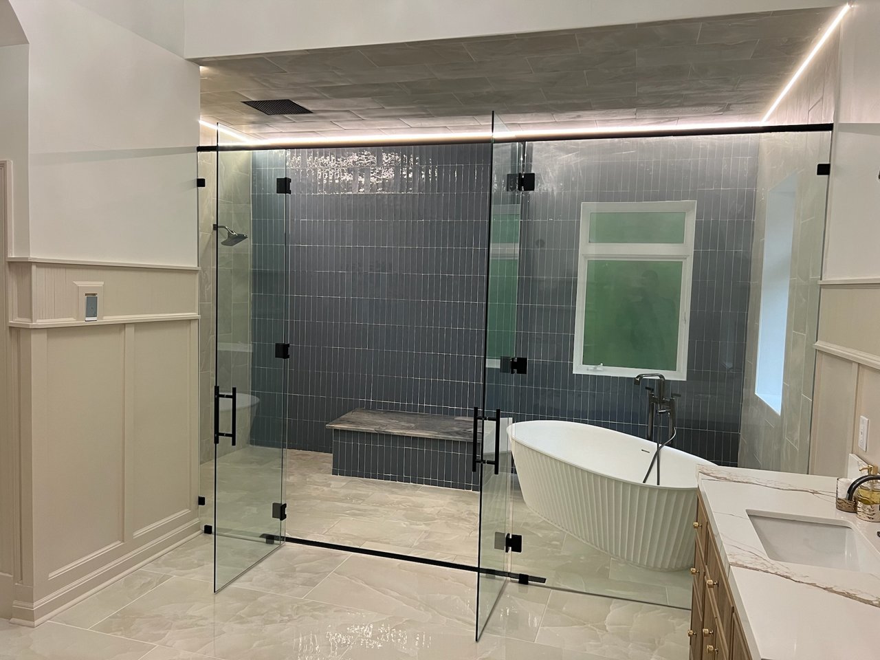 Spa-Inspired Master Bathroom